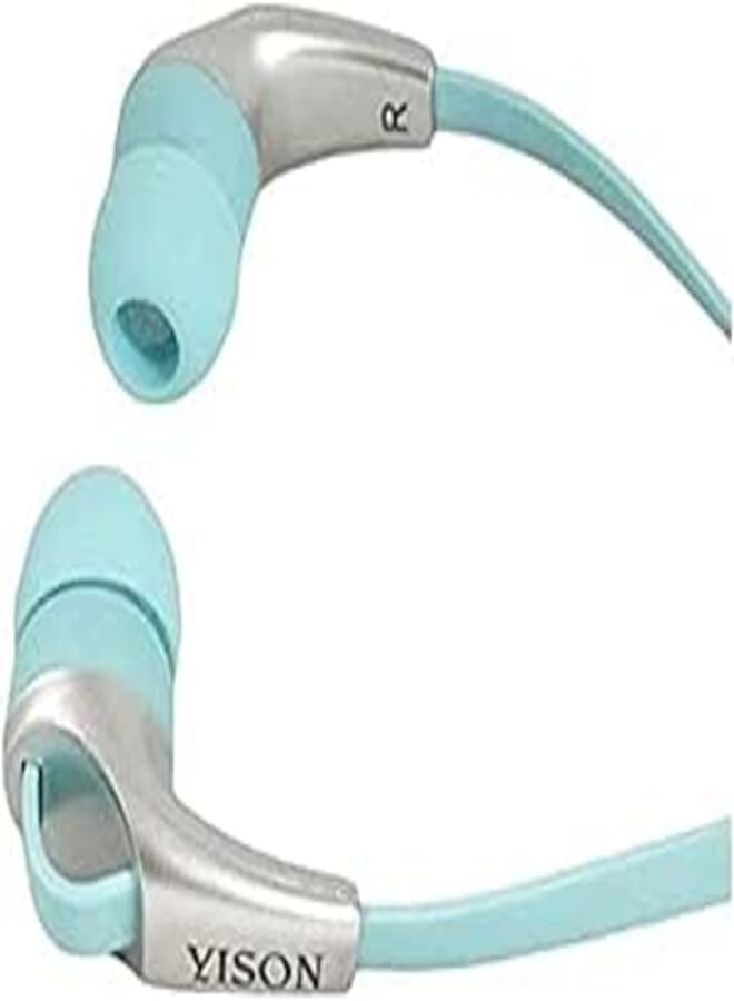 Yison ultra sound Portable Stereo EarPhones CX330 - Blue, Wired